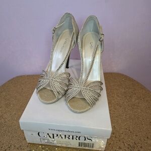 Caparros Silver Women's Shoes